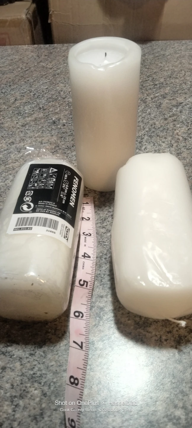 Fenomen  Pillar Candles $2 each - photo 2