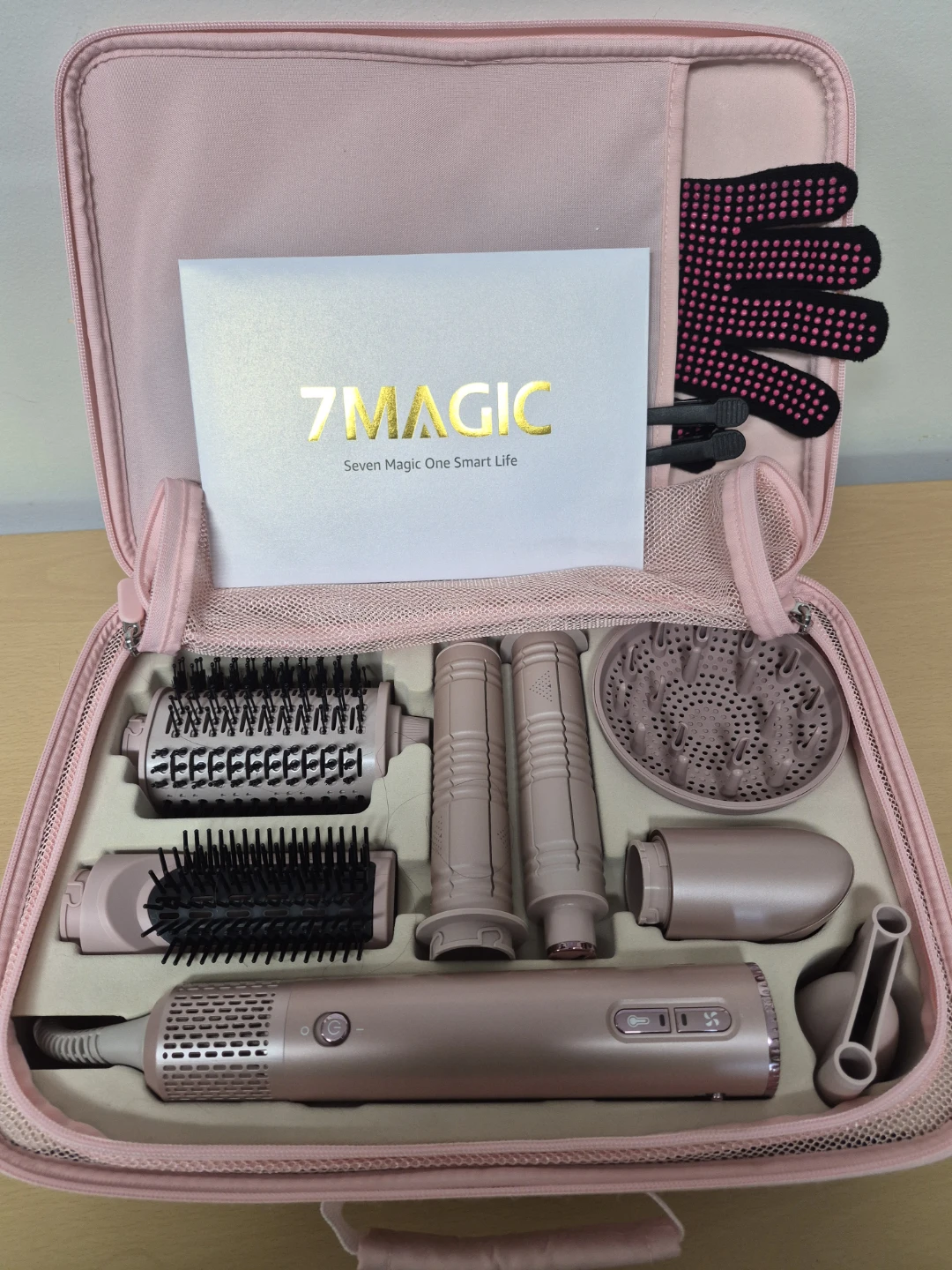 7MAGIC 7 in 1 Air Styler Set with Travel Case