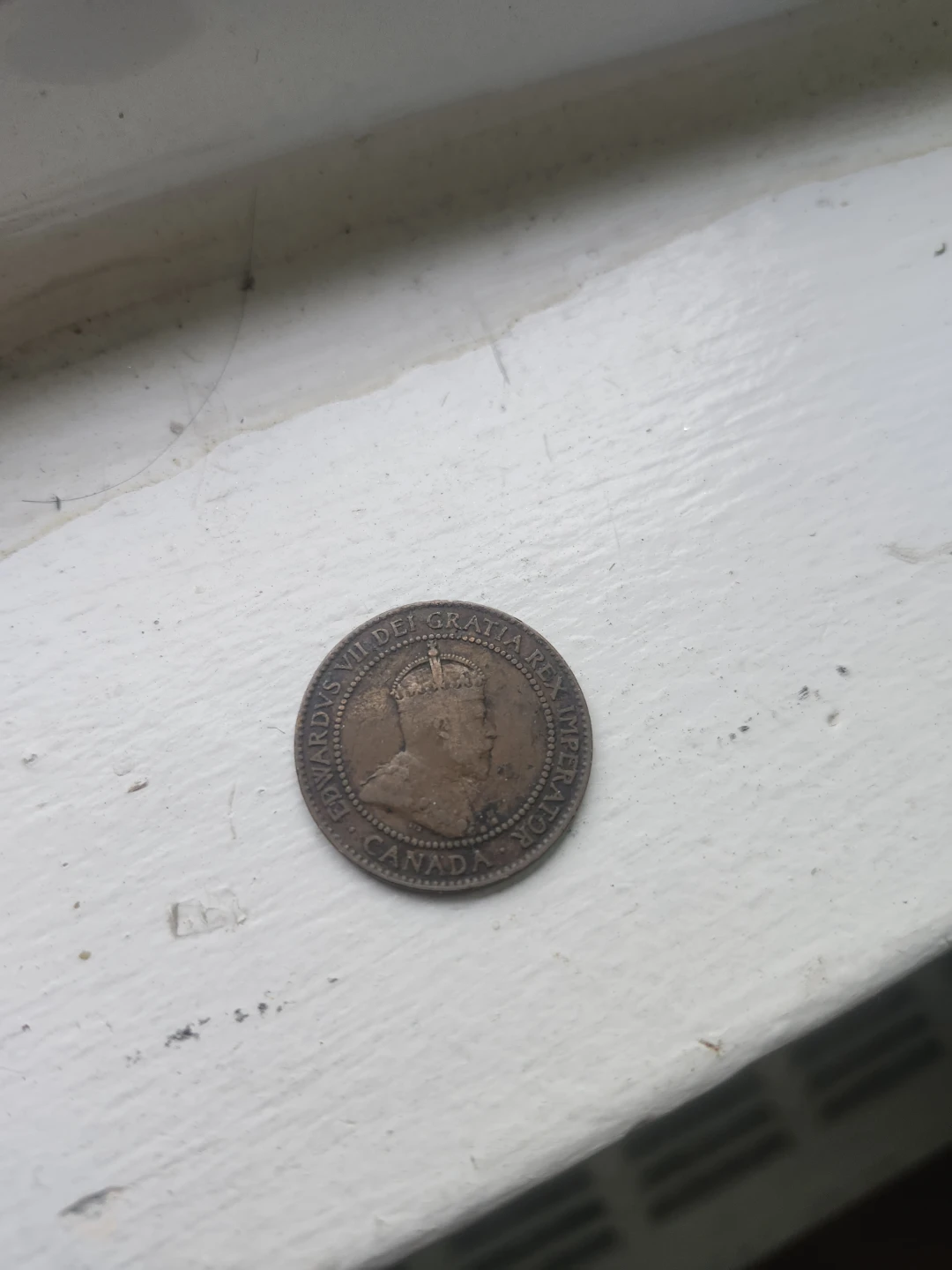 1910 Canada One Cent Coin - photo 2