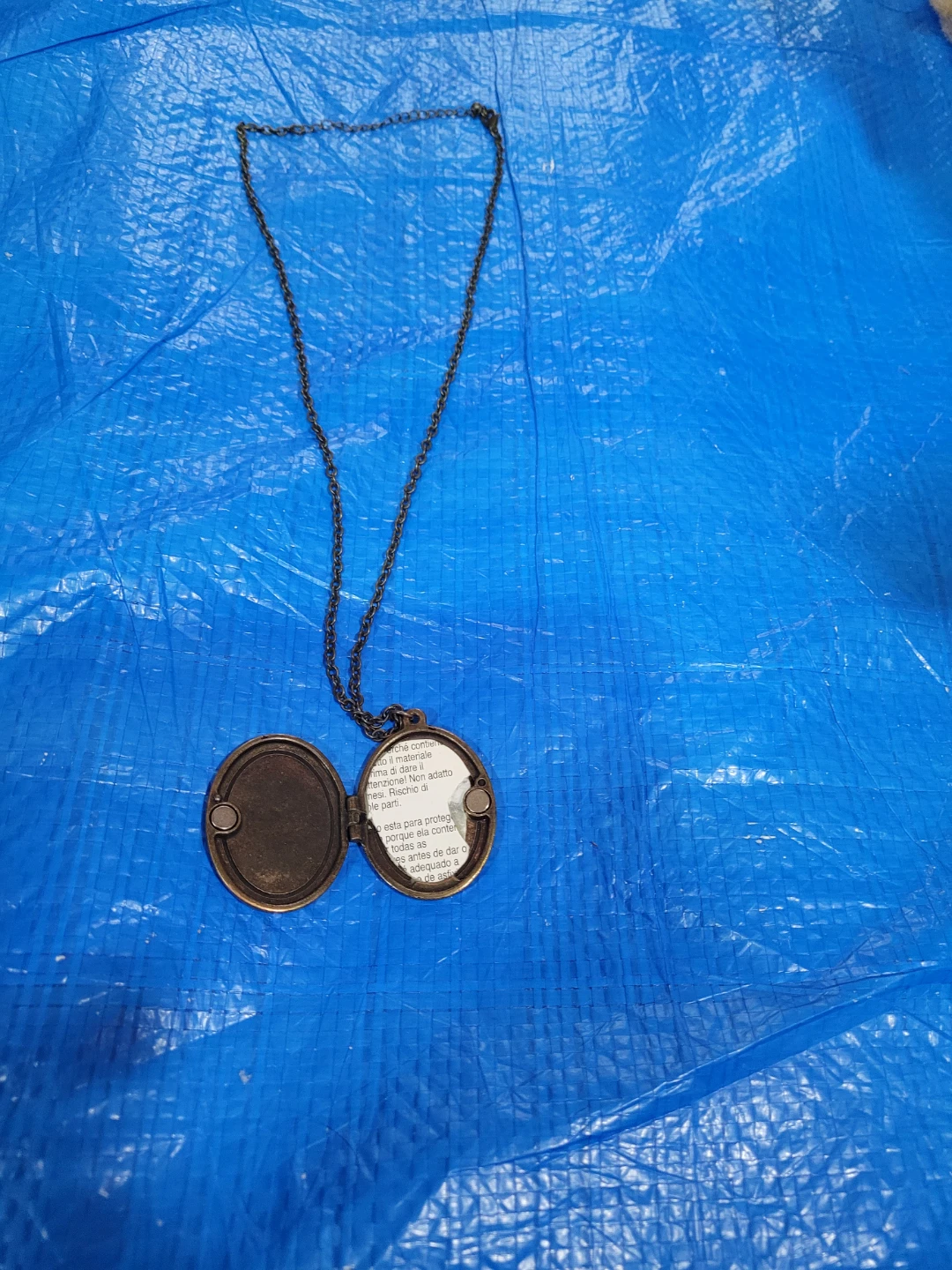 Vintage Bird and Floral Locket Necklace - photo 3