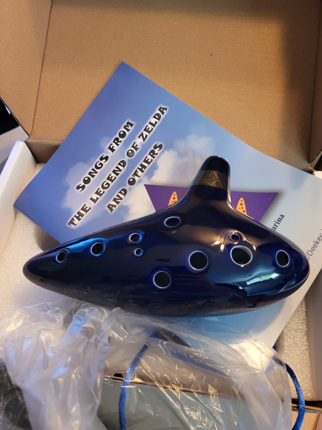 Deecec 12 Hole Ocarina (Dark Blue)