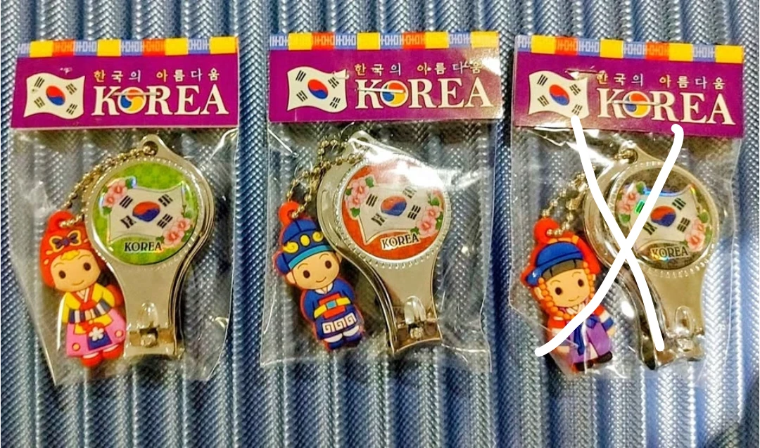 3 in 1 Keychain, Bottle Opener, Nail Clipper