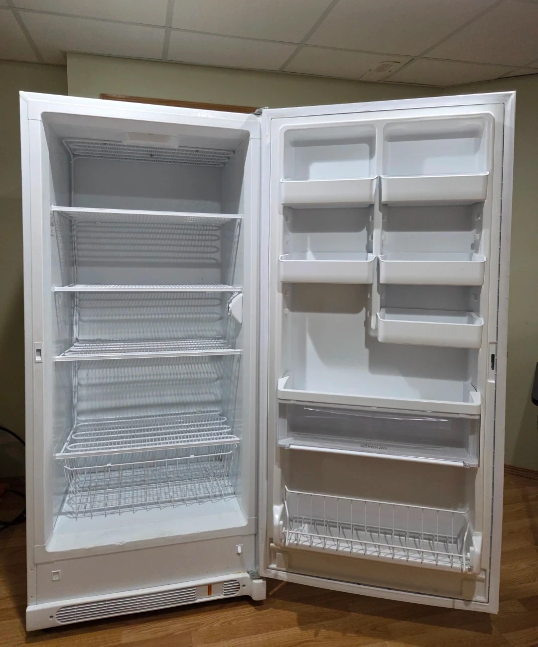 Frigidaire White Upright Freezer - photo 2
