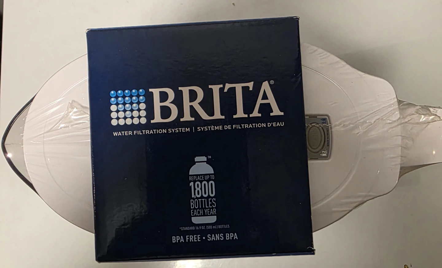 Brita Standard Water Filter Pitcher - White - photo 2