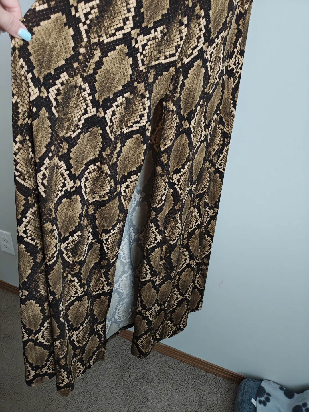 Michael Kors Snakeskin Print Maxi Dress - photo 3