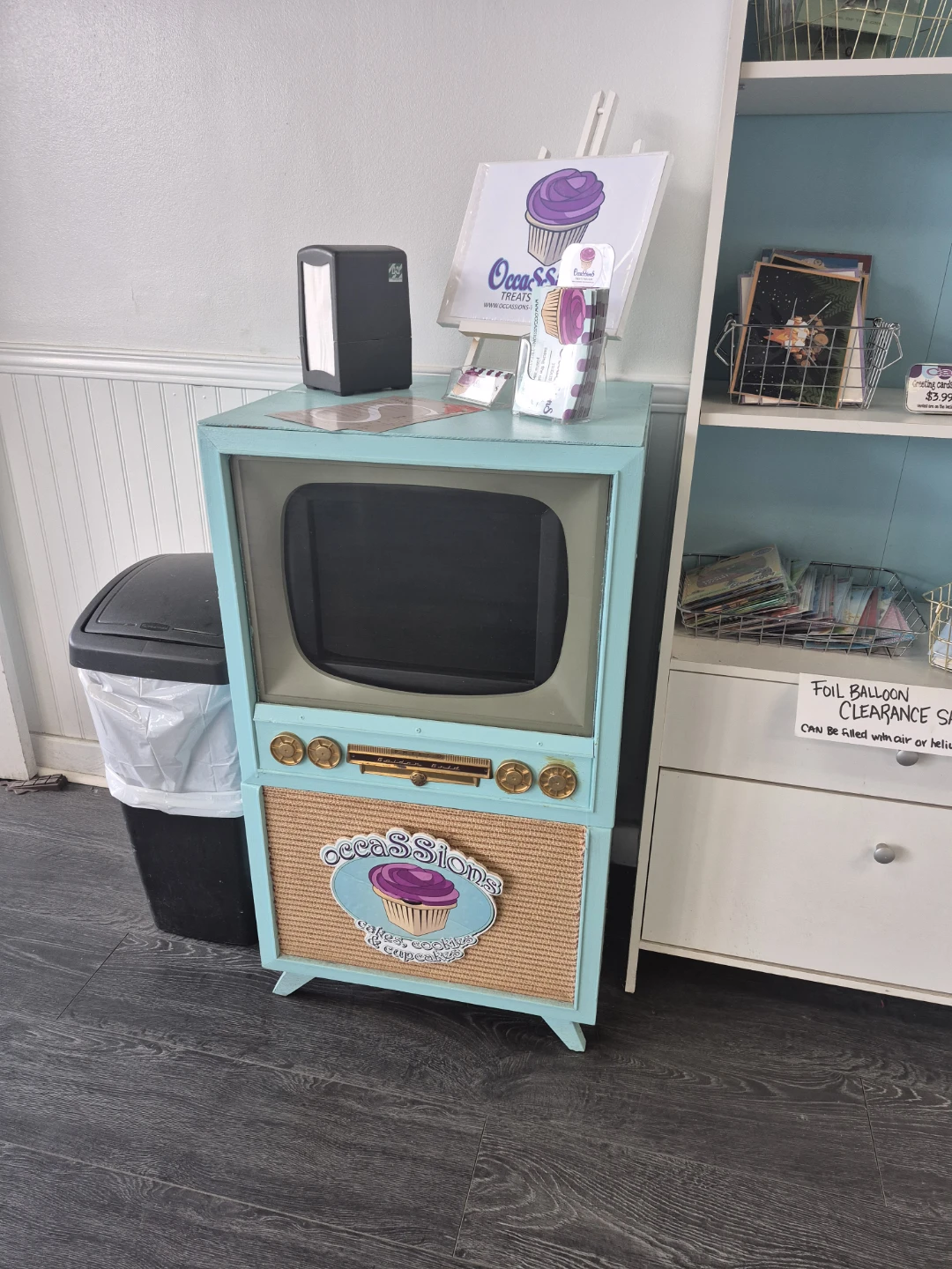 Decor vintage TV