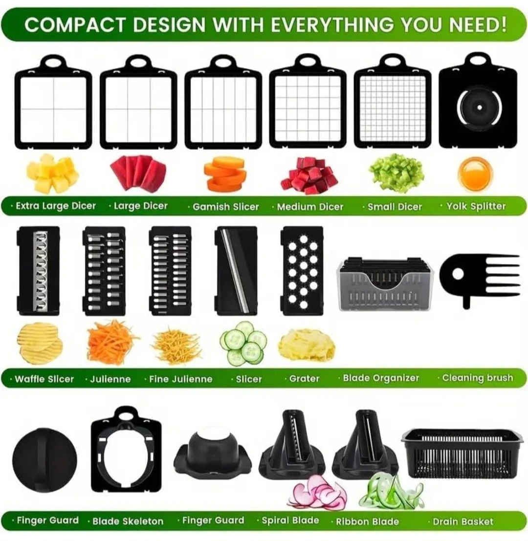 Vegetable Chopper Slicer - photo 4