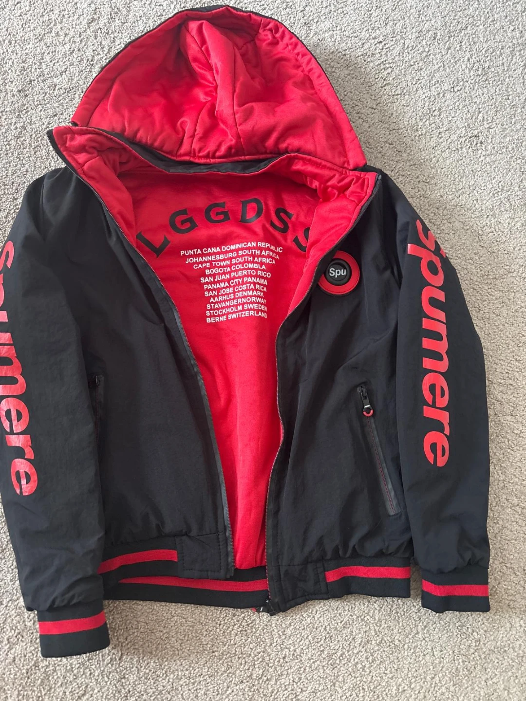 LGDSS Spumere Reversible Hooded Jacket