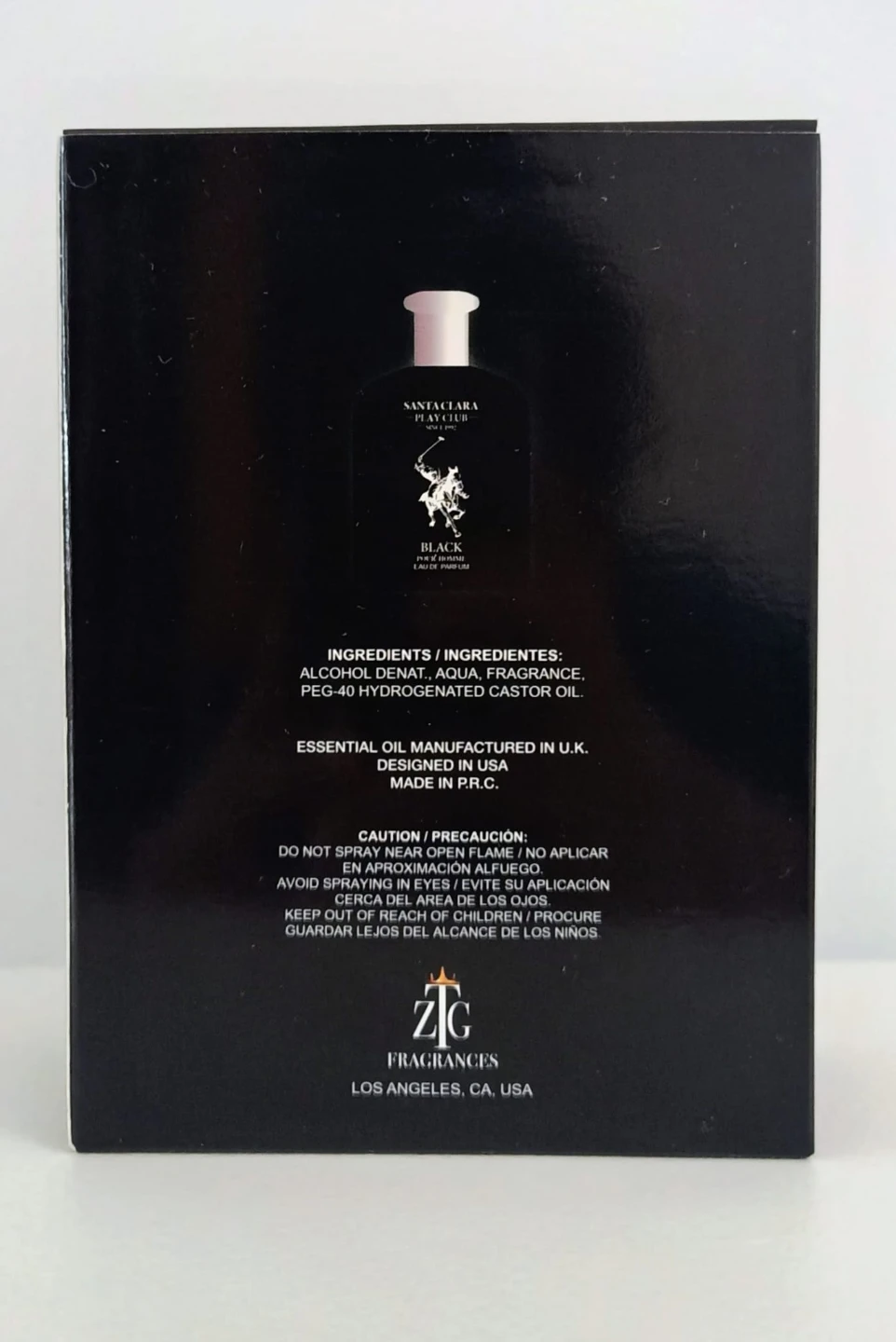 Santa Clara Play Club Black Eau de Parfum for Men, 100ml - photo 3