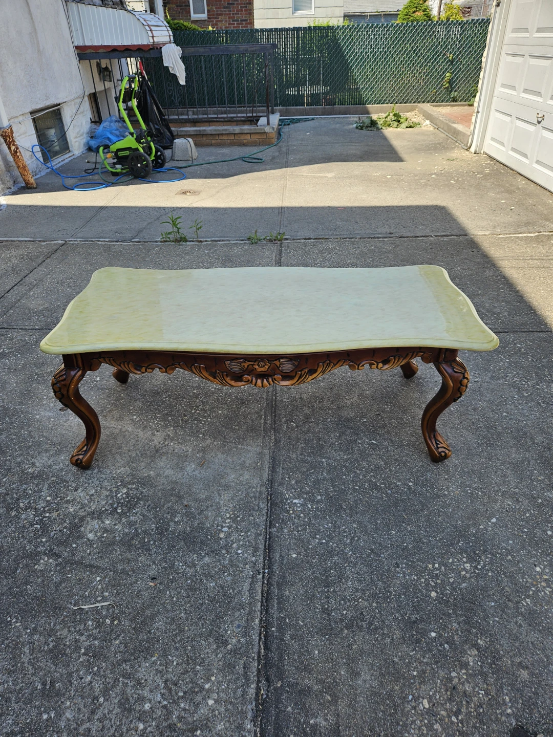 Beautiful vintage marbletop coffee table