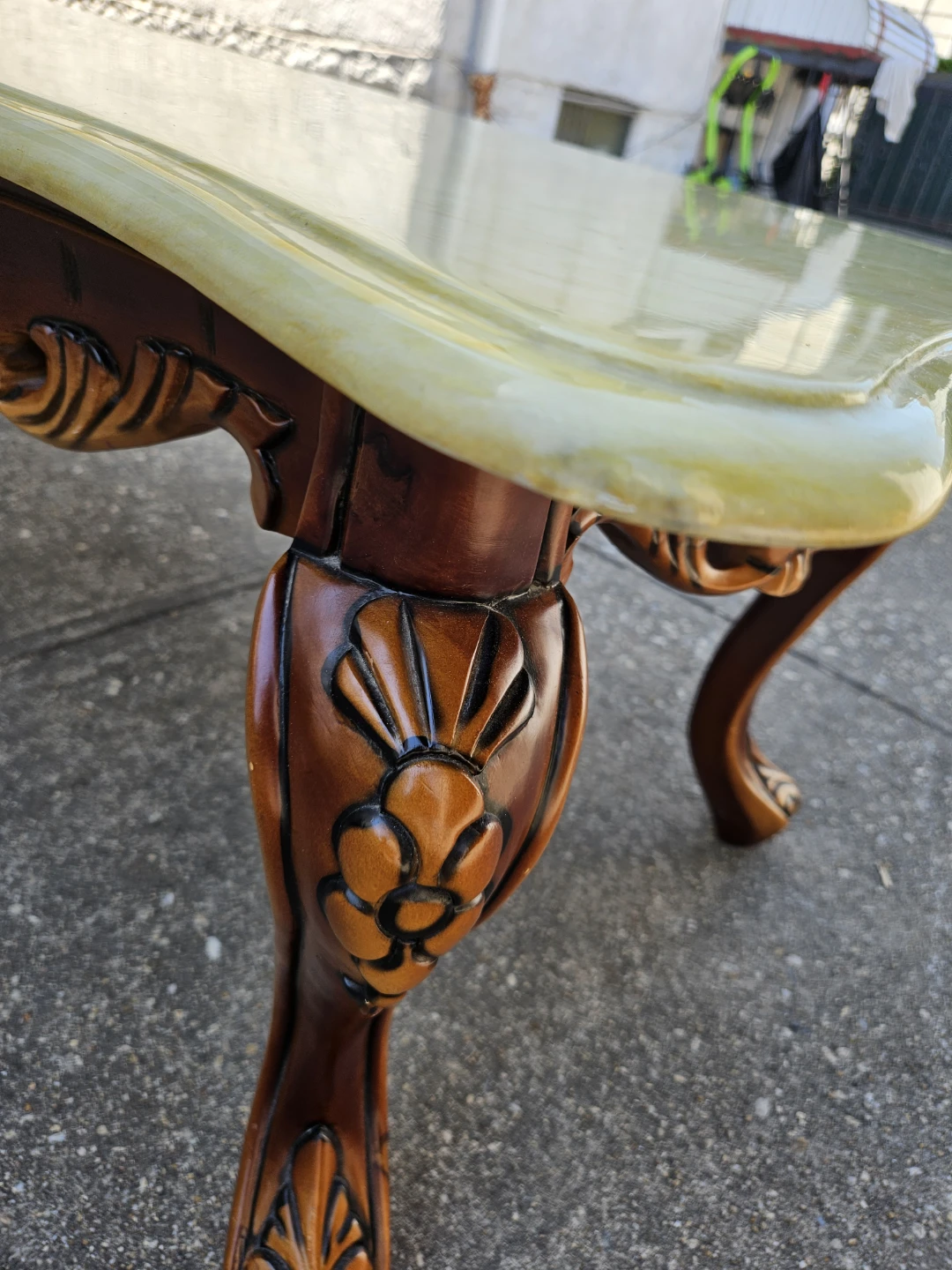 Beautiful vintage marbletop coffee table - photo 5