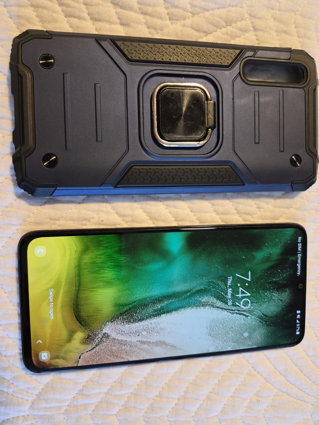 Samsung Galaxy A70 Smartphone with Kickstand Case - photo 2
