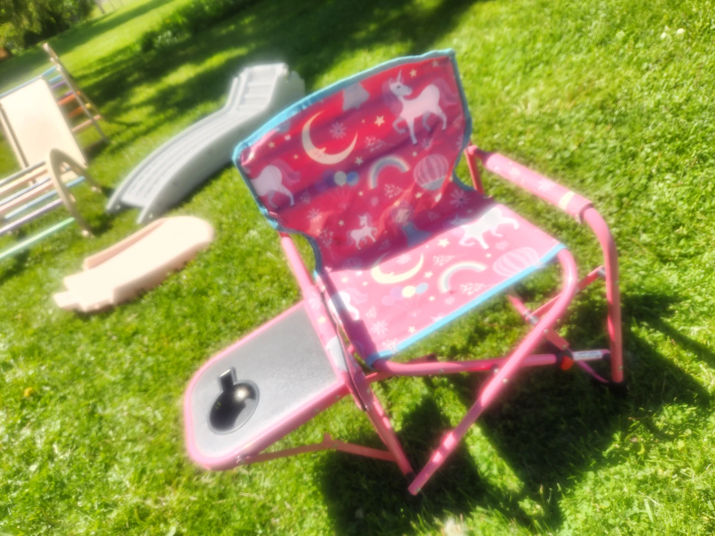 Ozark Trail Kids Director Chair with Side Table