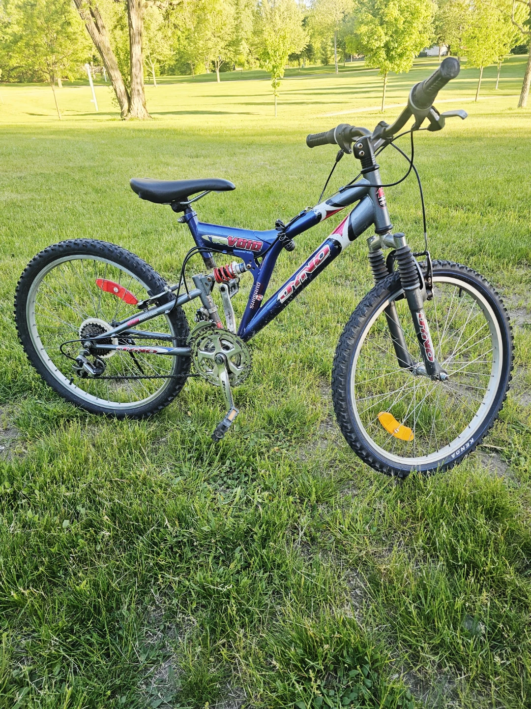Blue "Voodoo" Mountain Bike