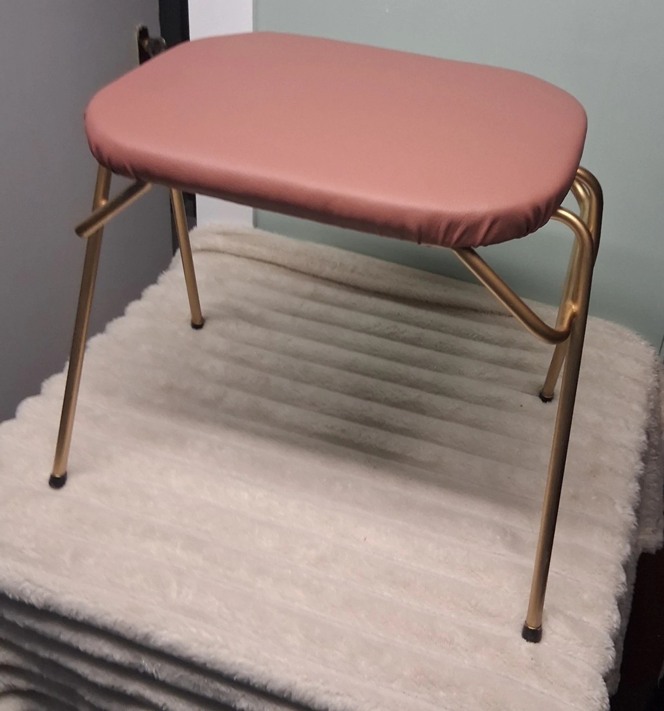 Vintage stacking stools unique design - photo 2