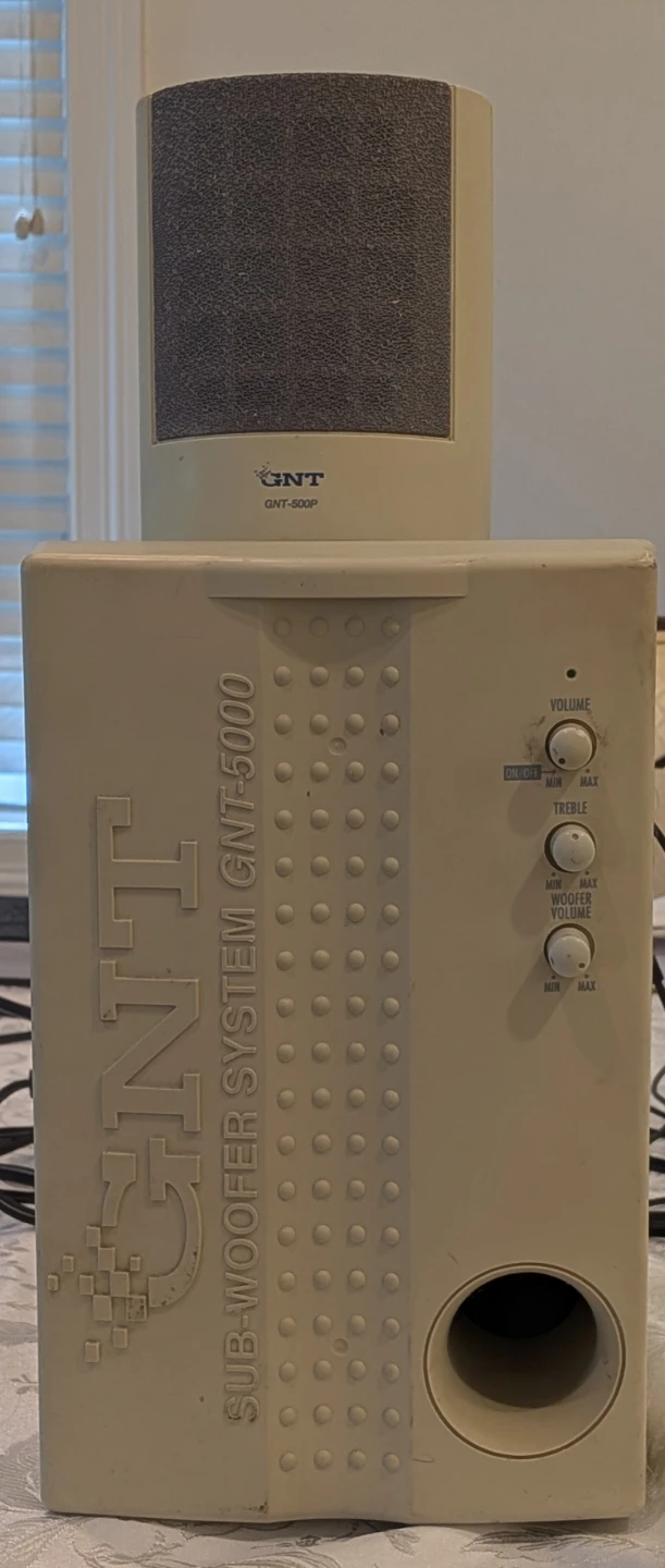 GNT Sub-Woofer System GNT-5000 with GNT-500P Satellite Speaker