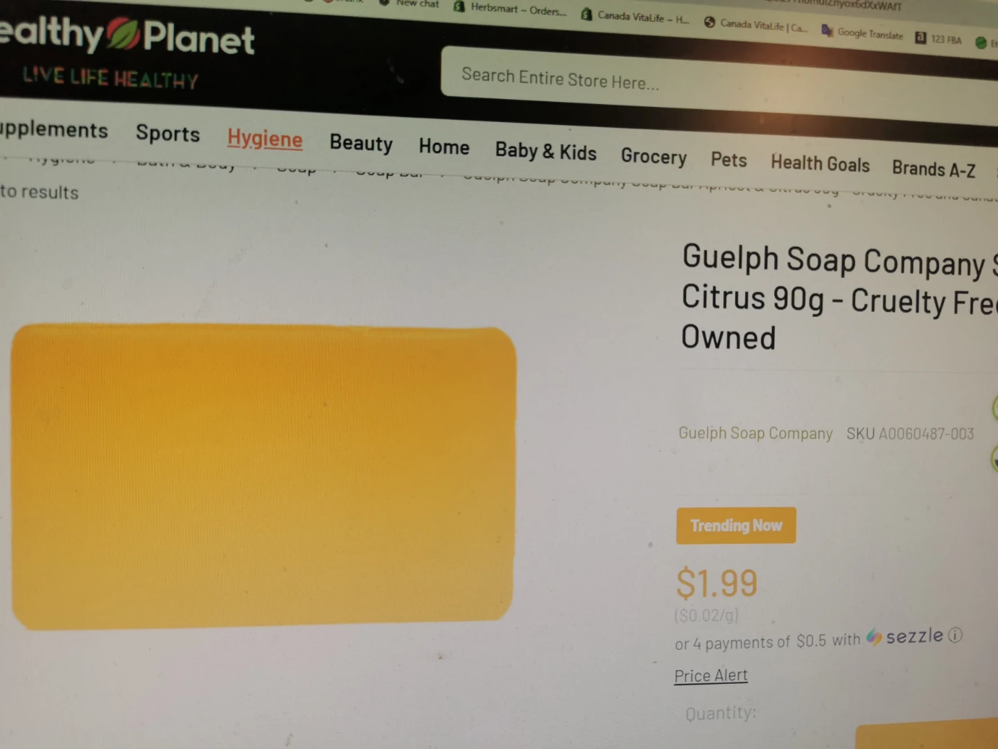 Apricot & Citrus Soap Bars - 10 Pack - photo 3