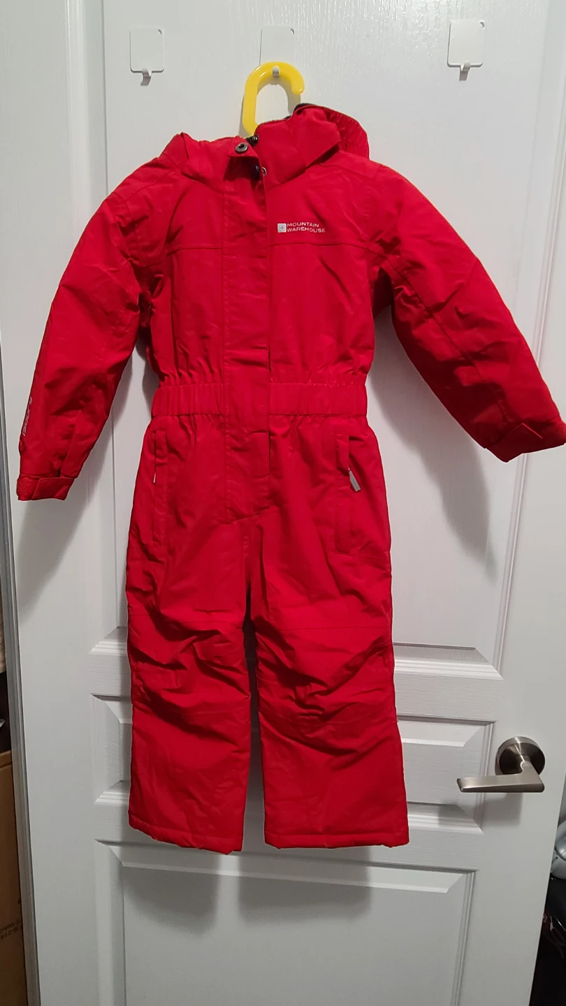 Mountain Warehouse Red Snowsuit for kids 2-3 years old