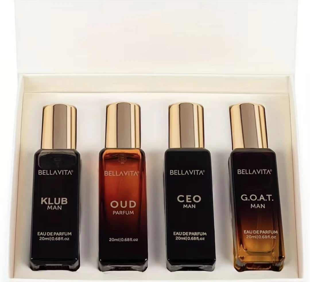Ensemble de 4 parfums Bellavita pour hommes