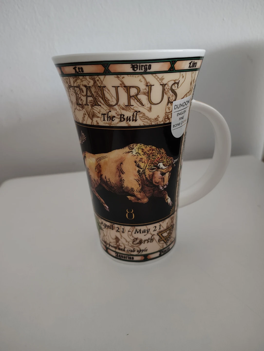 Dunoon Zodiacs Taurus Glencoe Shape Mug