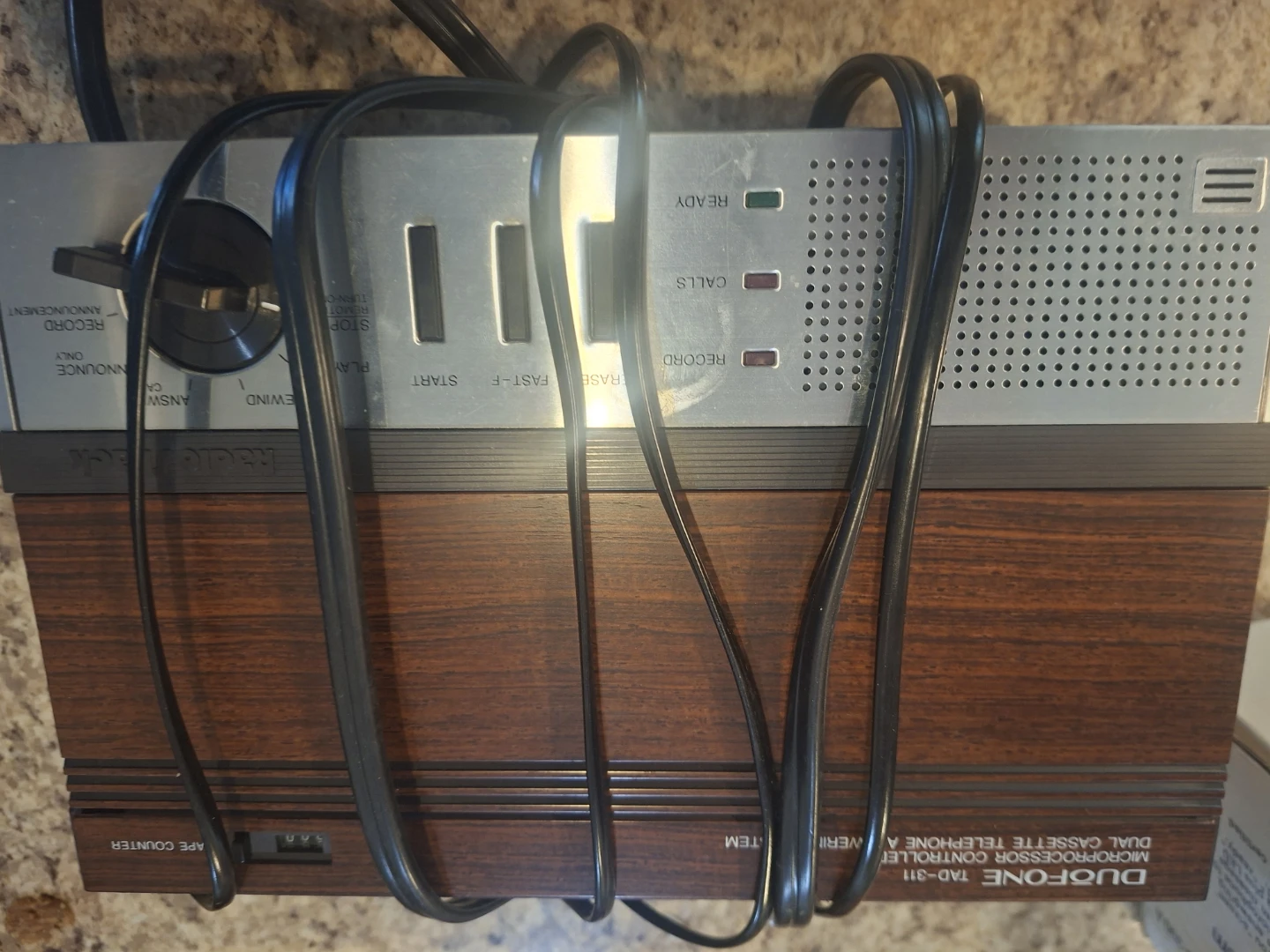 DUOFONE TAD-311 Dual-cassette Telephone Answering System - photo 2
