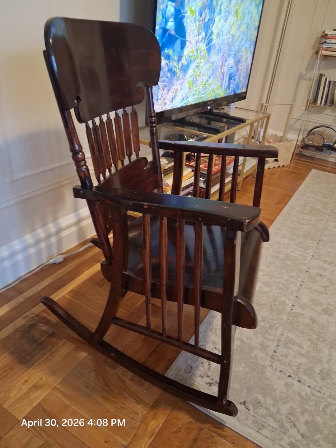 Antique Wooden Rocking Chair