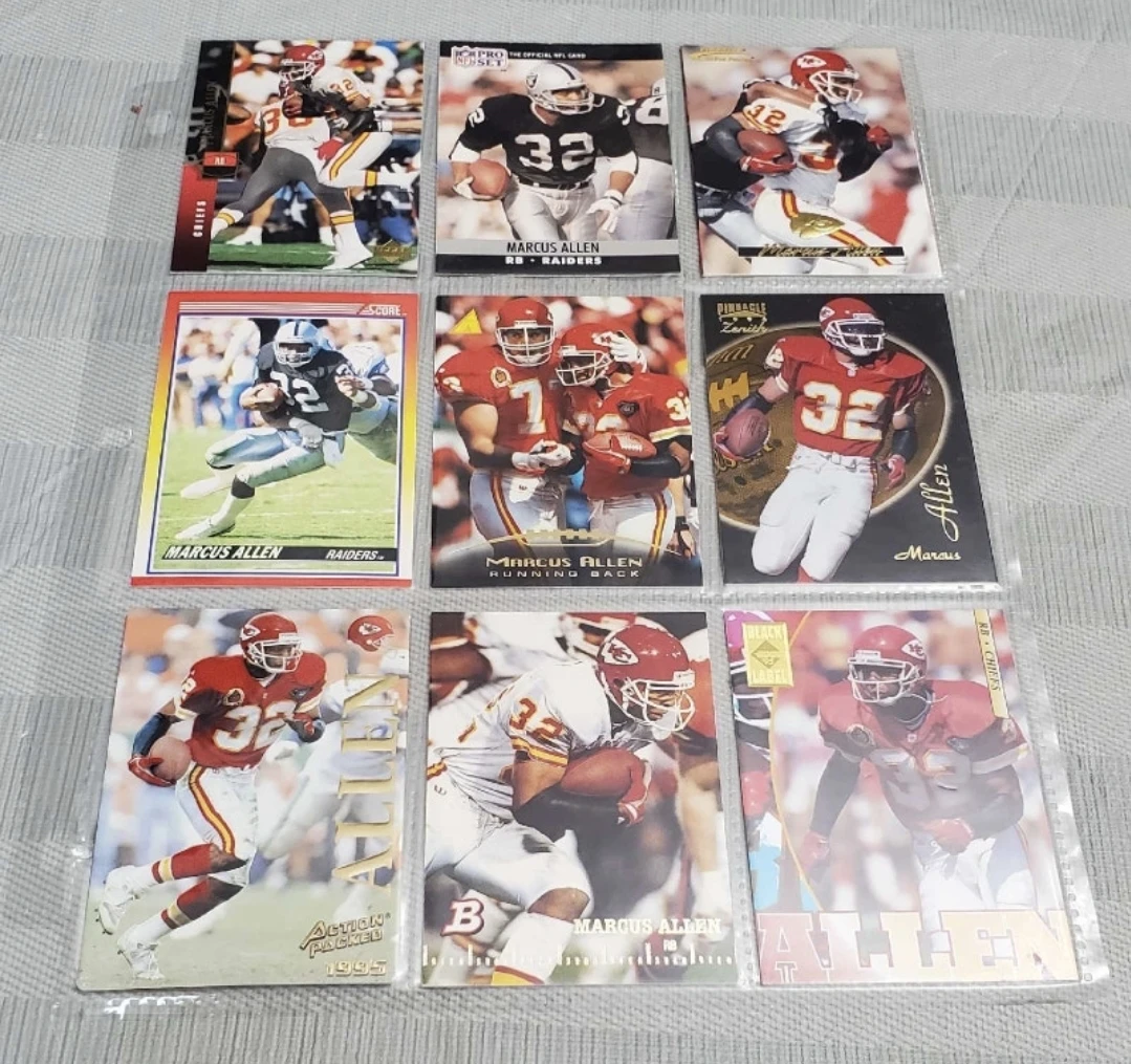 36 Card NFL HOF Marcus Allen - photo 2