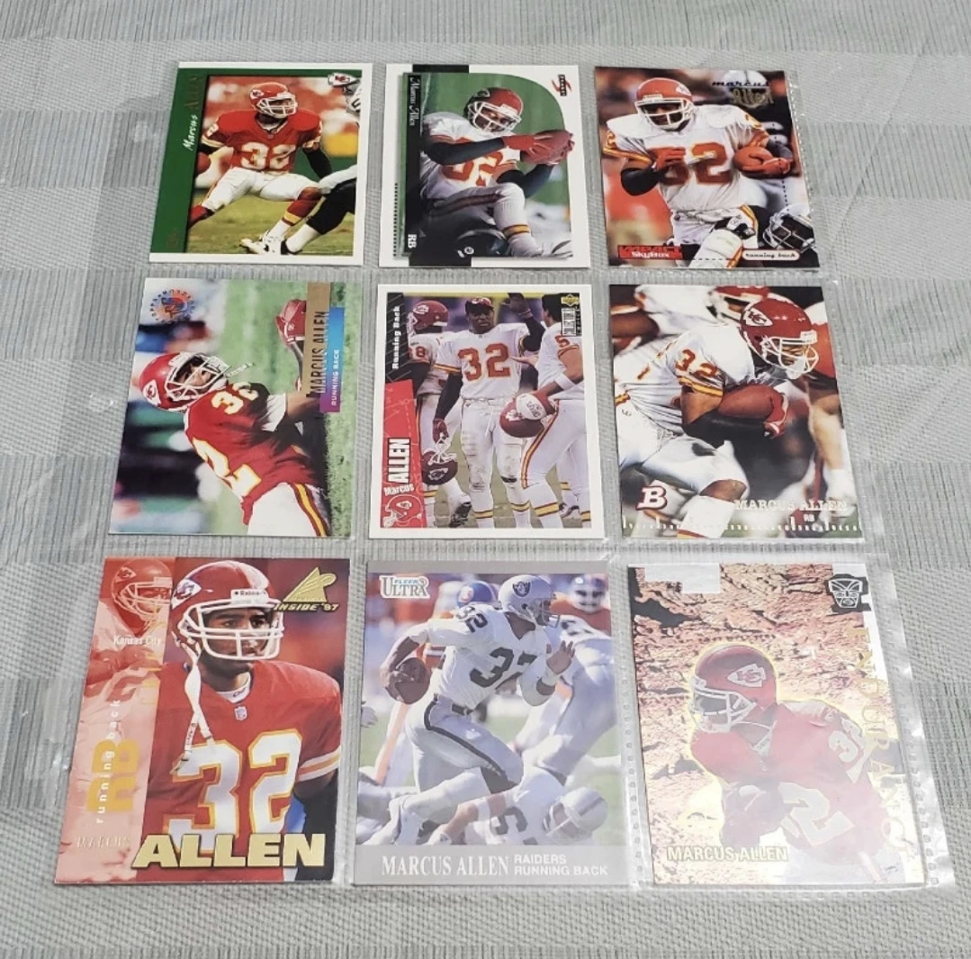 36 Card NFL HOF Marcus Allen - photo 4
