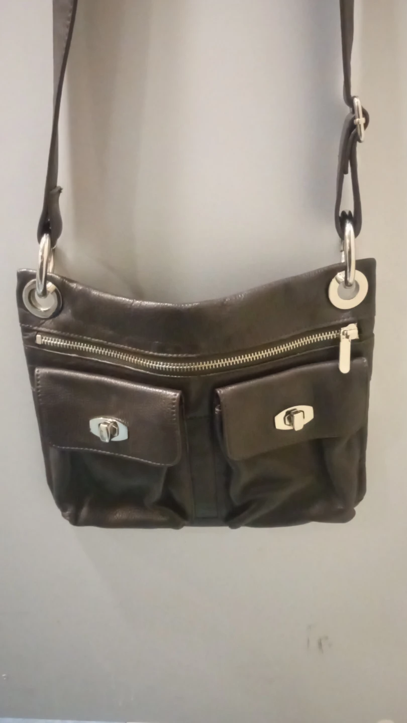Daniel Genuine Leather Crossbody Bag
