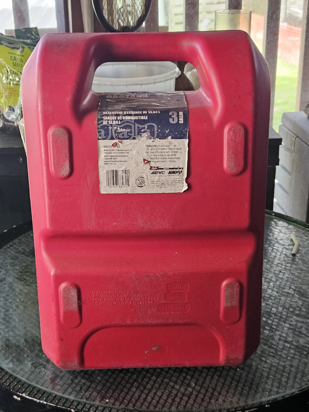 Attwood 3 Gallon Gas Tank for boat - photo 3