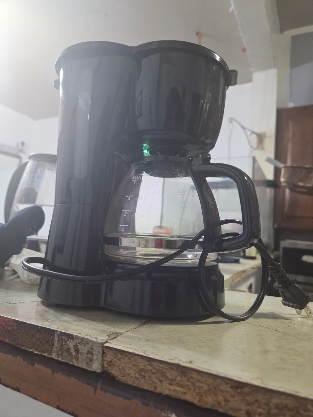 Black Drip Coffee Maker