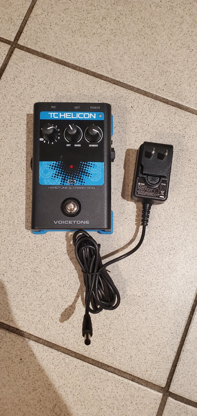 TC Helicon VoiceTone C1 Hardtune/Autotune Pedal