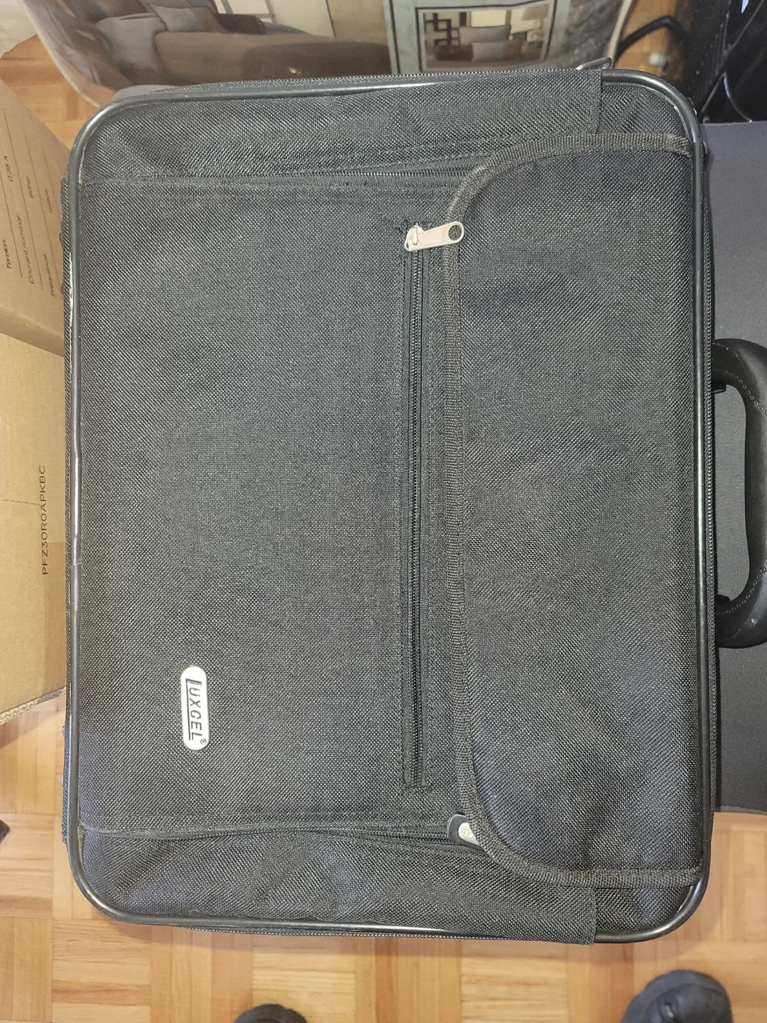 Luxcel Black Briefcase/Laptop Bag