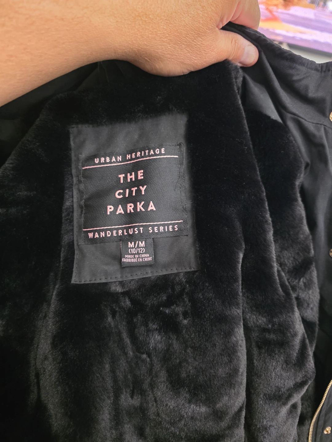 Urban Heritage The City Parka - Black