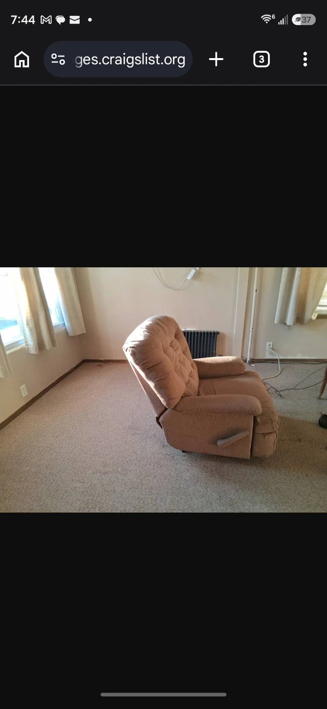 Tan Recliner Chair - photo 2