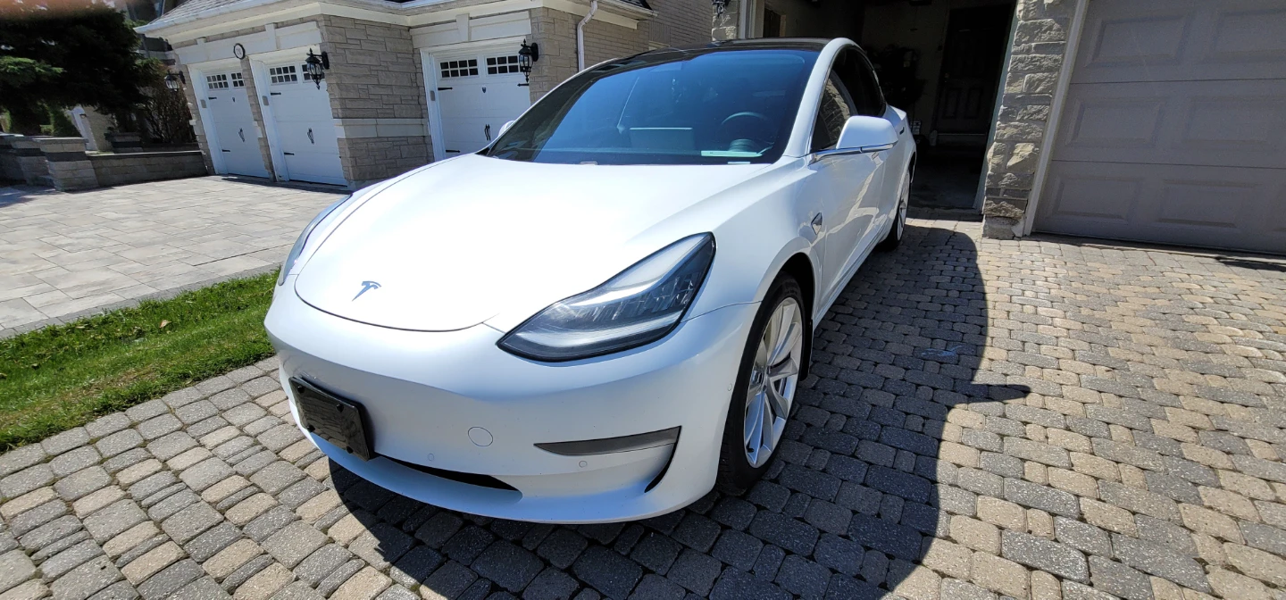 White 2020 Tesla Model 3 w LIFETIME FSD - photo 2