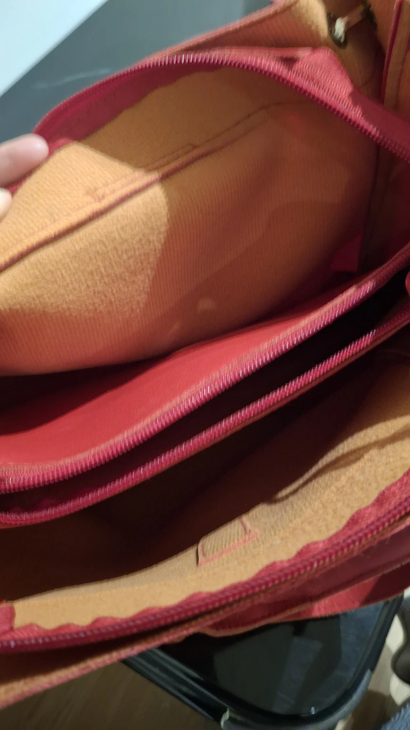 Red Leather Handbag - photo 4