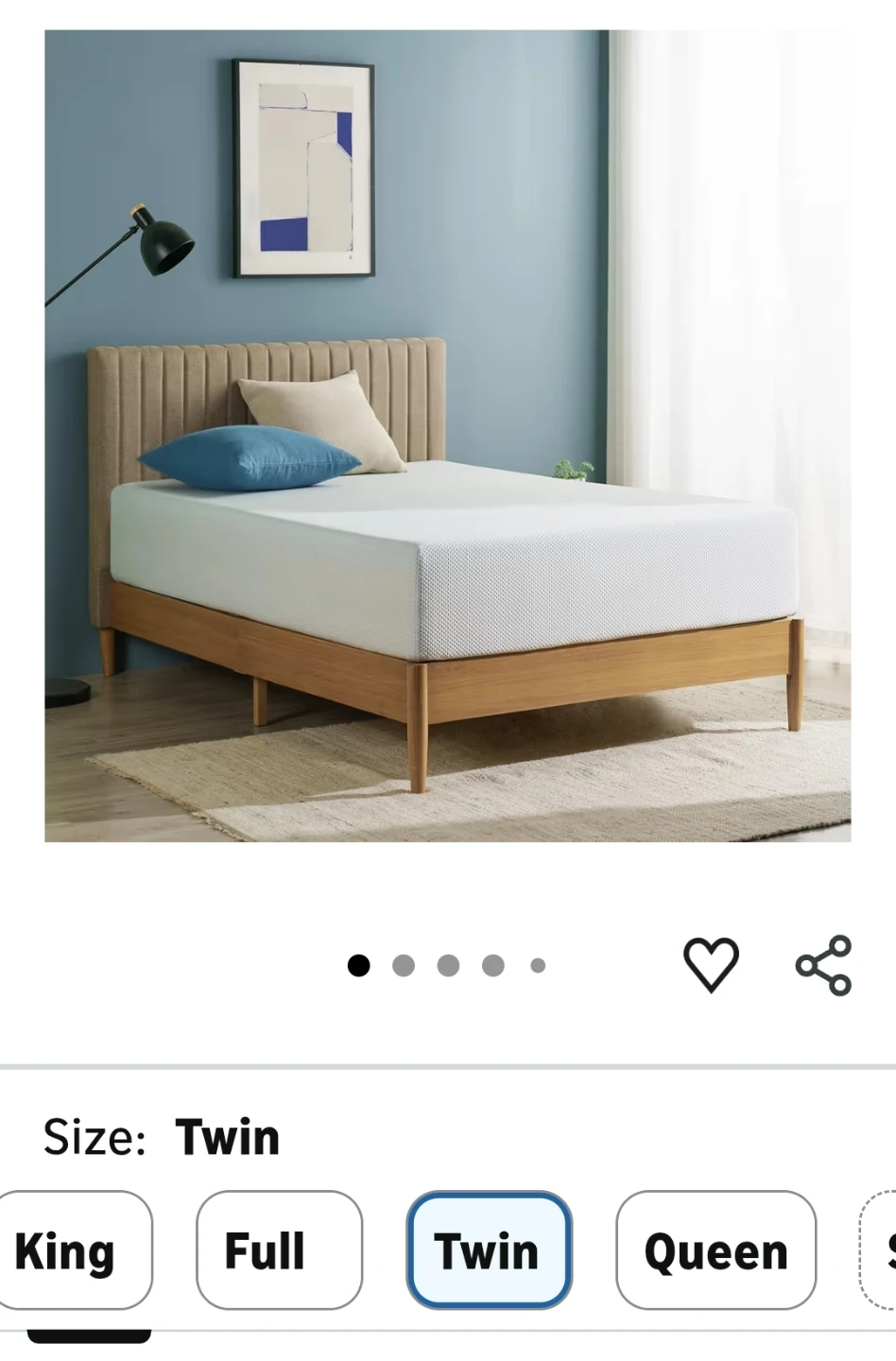 US Certified Foam Mattress - Twin Size