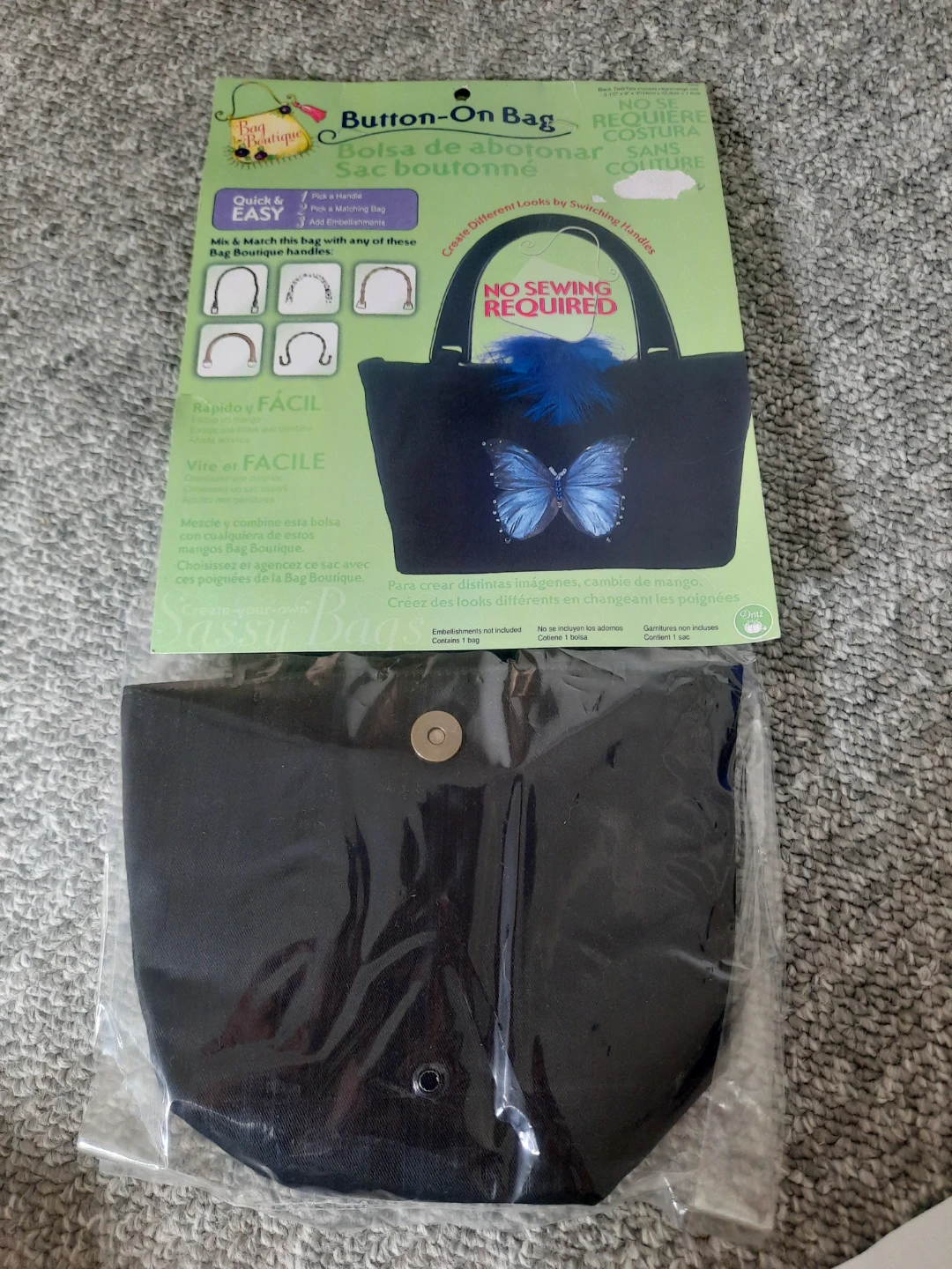Bag Boutique Button-On Bag Kit - photo 5