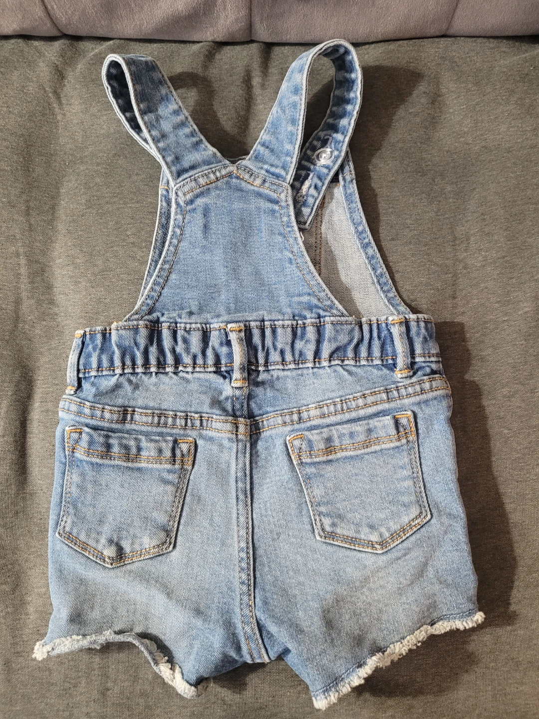 Old Navy Denim Shortalls Size 2T - photo 3