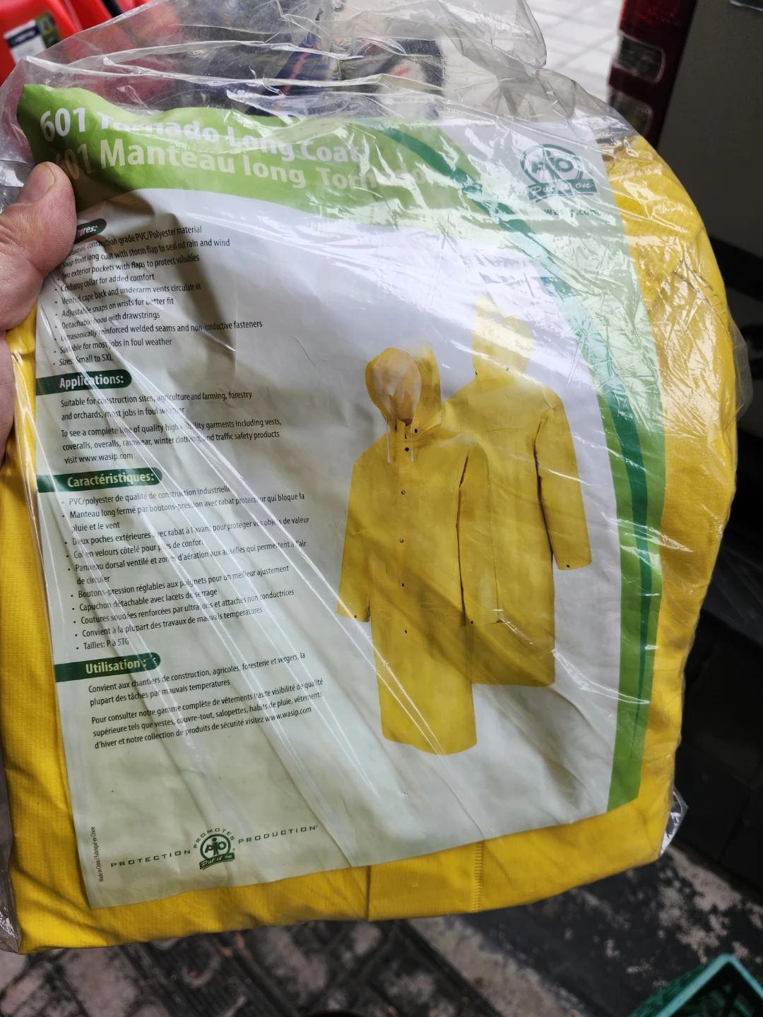 WASIP 601 Tornado Long Coat