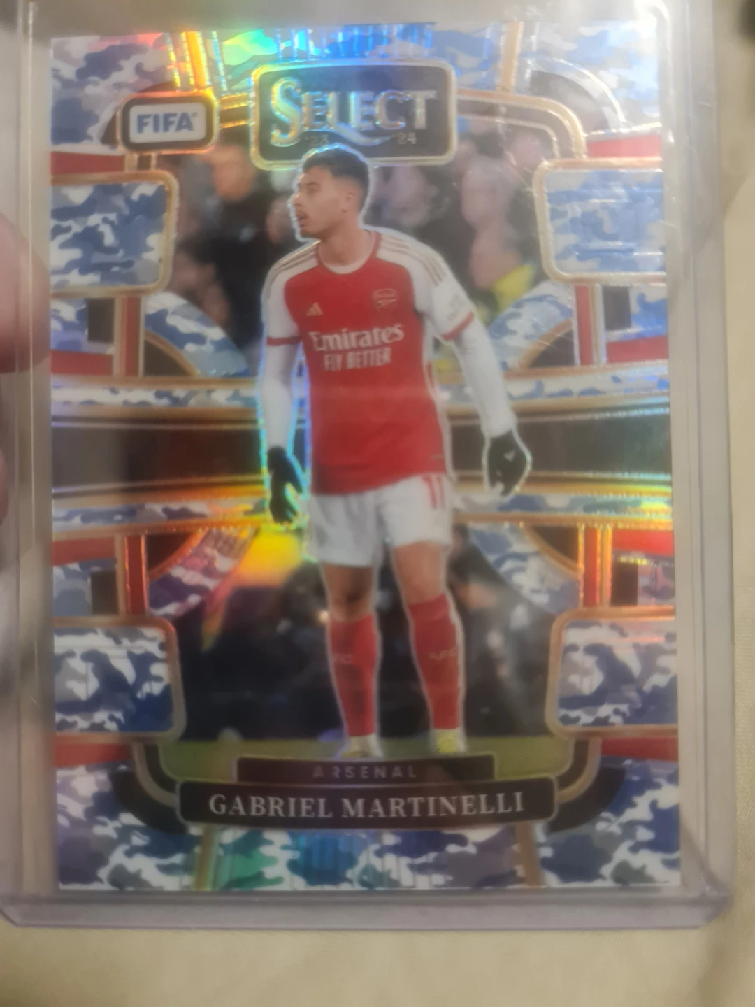 2024 Select FIFA Gabriel Martinelli Card