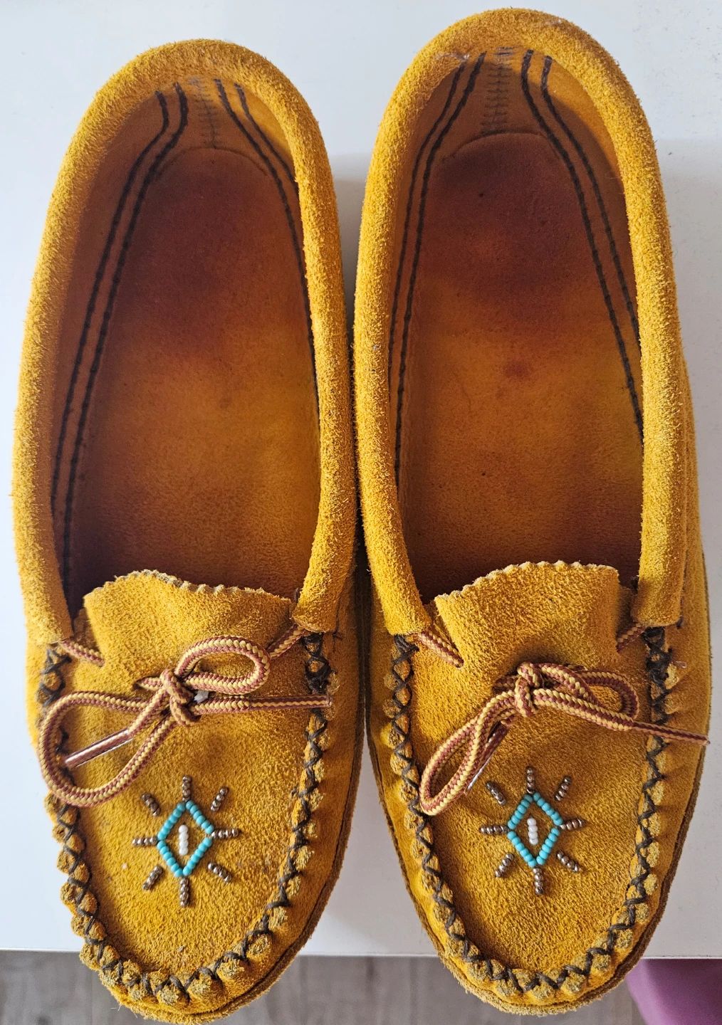 Bastien Indigenous Craftsmanship Suede Moccasins - photo 3