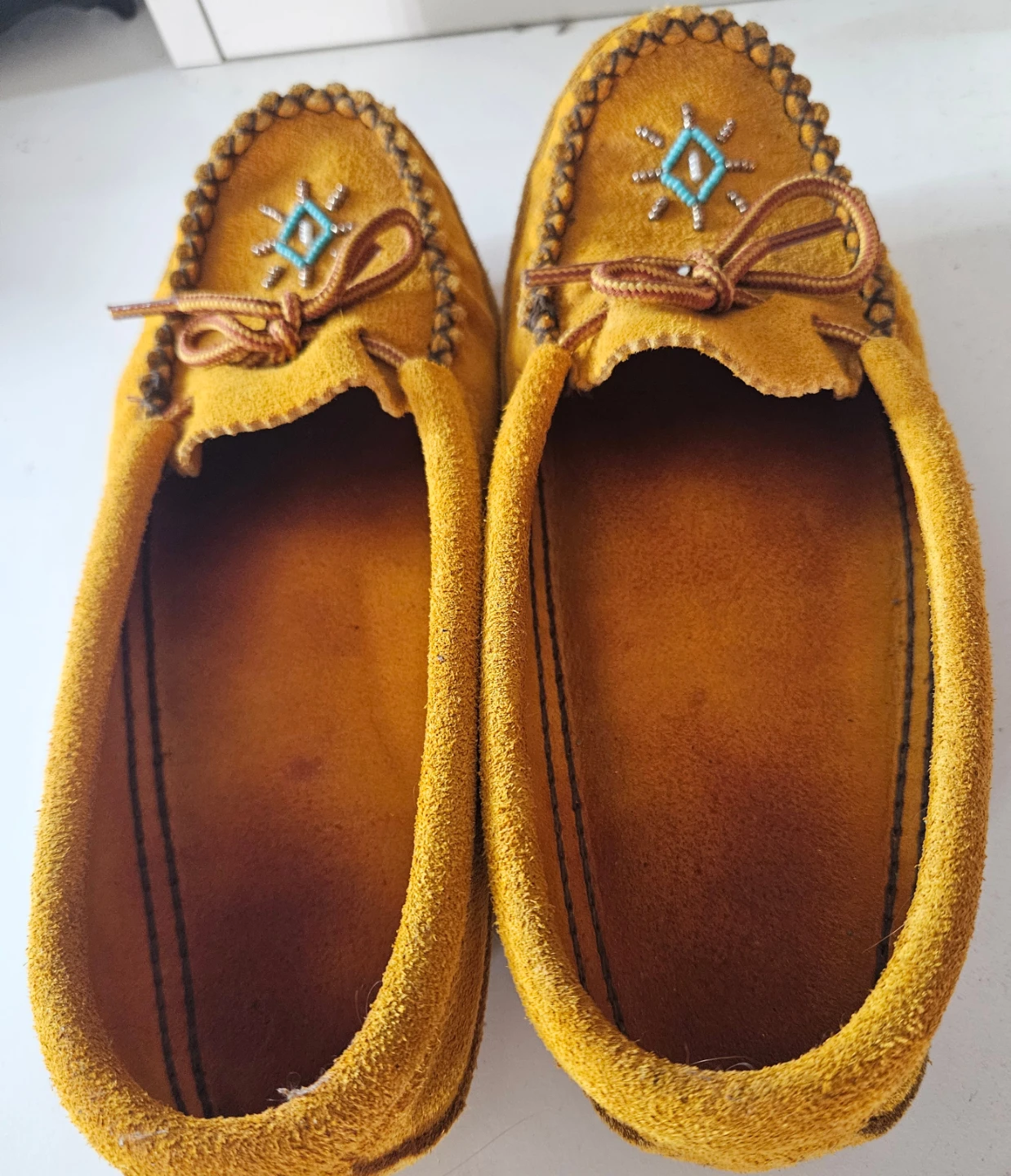 Bastien Indigenous Craftsmanship Suede Moccasins - photo 4