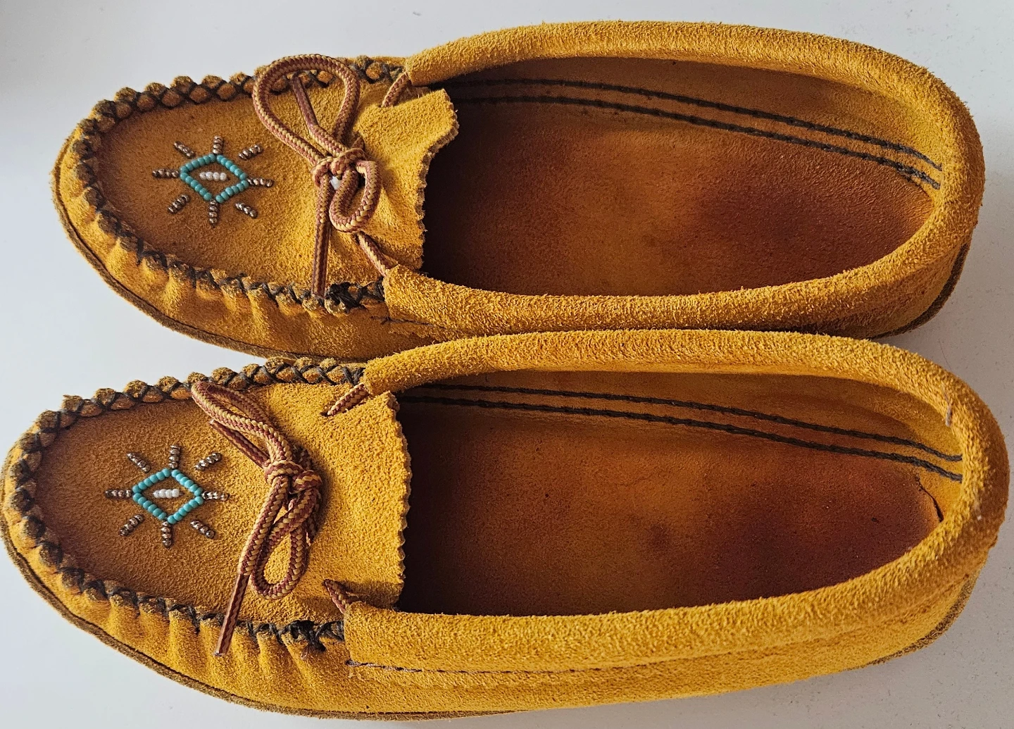 Bastien Indigenous Craftsmanship Suede Moccasins - photo 5