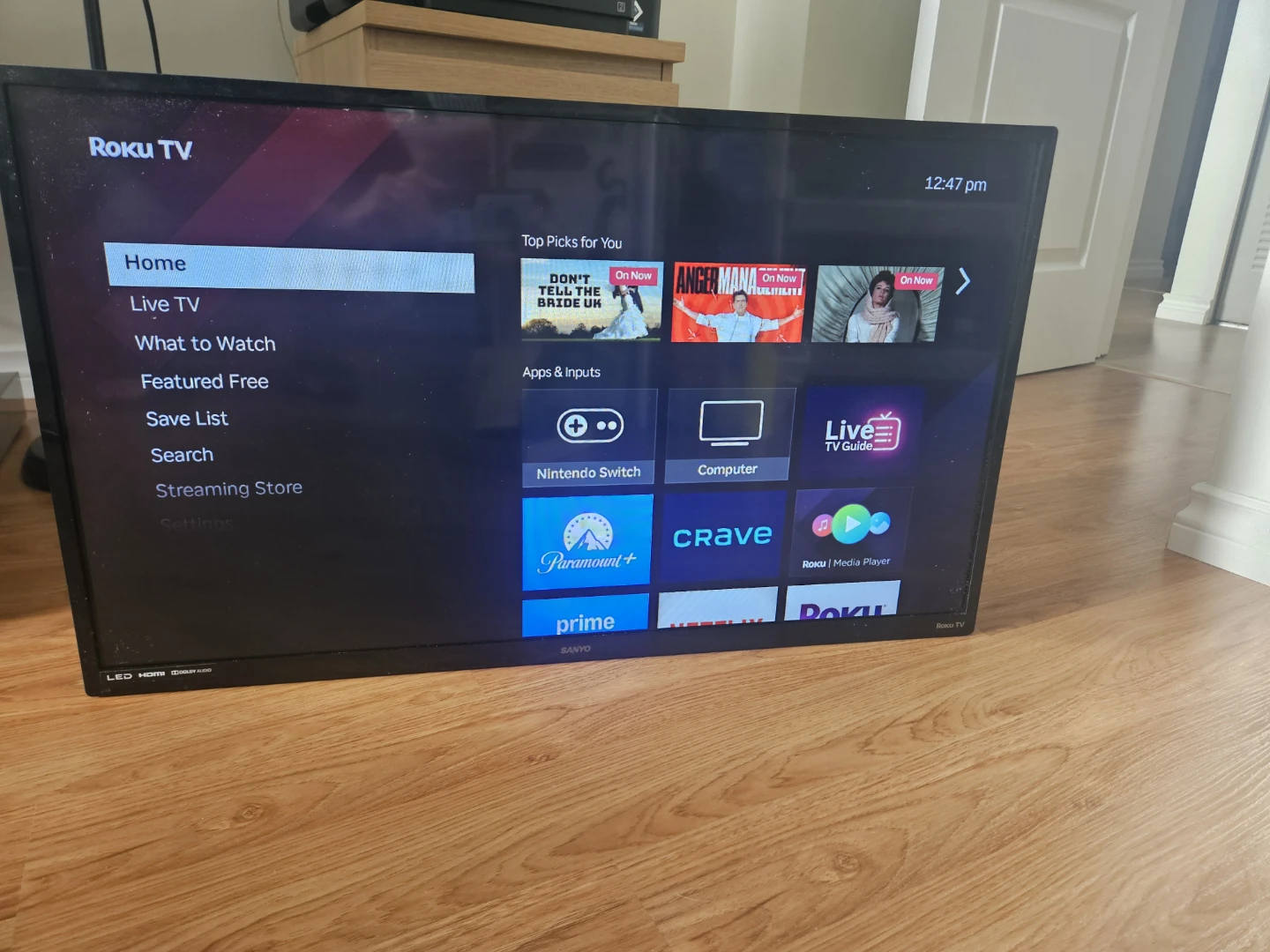 Smart TV - Sanyo Roku TV 32" 720P HD (1366x768 pixels) FW32R18FC - photo 3