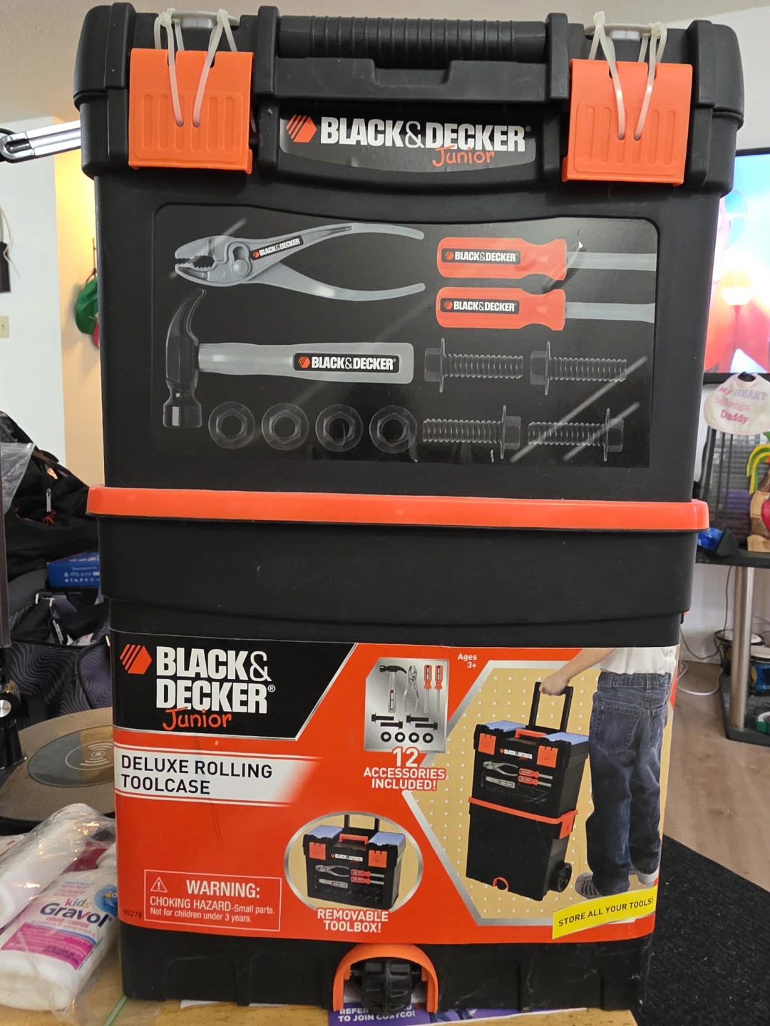 B & D Junior Deluxe Rolling Toolcase