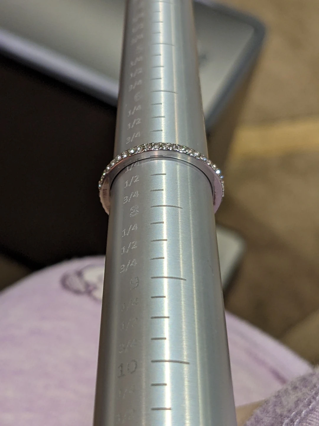 Size 7 Eternity Ring - photo 2