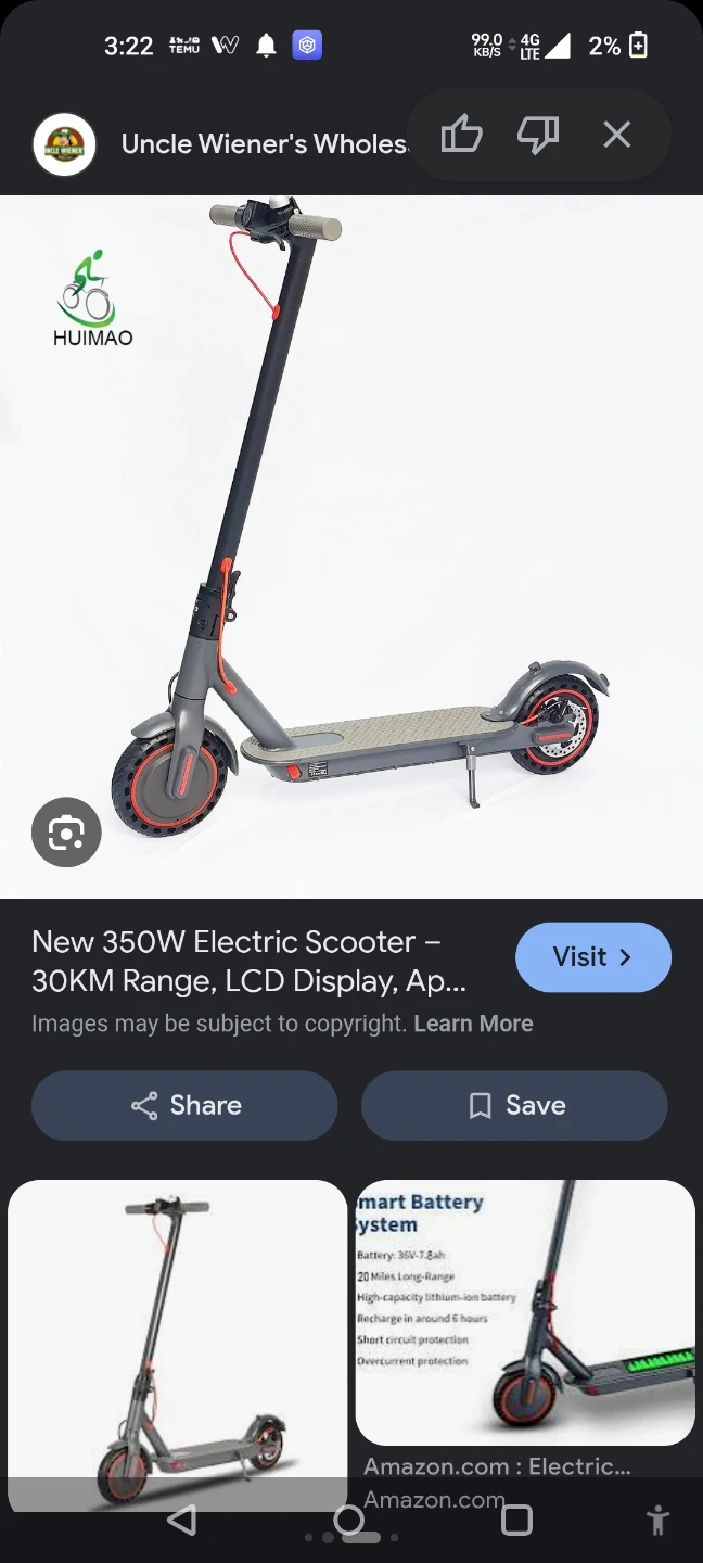HUIMAO Electric Scooter - photo 3