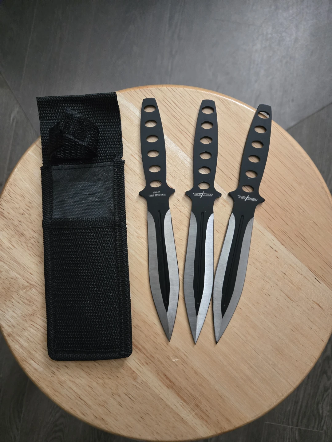 Perfect Point Throwing Knives Set with Sheath